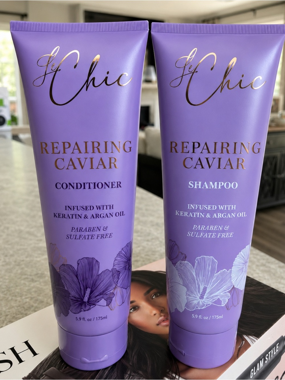 chic Repairing Caviar Conditioner Tube in Purple